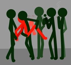 ambiguous_consent green_stickman mr.green_(shock) mr.red_(shock) newgrounds red_stickman shock simple_background stickfigure stickman stickmans