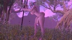 1futa 2020 3d aszuna big_breasts big_penis blizzard_entertainment broken_isles elf futa_only futanari nature night_elf outdoors pink_skin solo ts_jendana warcraft world_of_warcraft