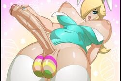 1futa animated areolae balls blonde_hair blue_eyes bottomless bouncing_balls breasts bunny_ears bunny_suit chubby easter easter_balls erect_nipples erection foreskin futa futa_only futanari hair_over_one_eye hard-degenerate huge_breasts huge_penis intersex large_balls lips mario_(series) masturbating masturbating_futa masturbation nintendo nipples painted_balls partially_retracted_foreskin penis princess_rosalina sagging_balls shorter_than_10_seconds solo_futa swaying thighhighs uncircumcised uncut video