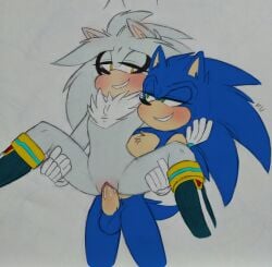 1boy 1girls blush cuntboy cuntboy/male intersex rule_63 sega sex silver_the_hedgehog silveroppai smile smiling sonic_(series) sonic_the_hedgehog sonic_the_hedgehog_(series) unprotected_sex vaginal_penetration