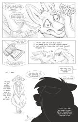 2024 angry anthro bottomless claws clothed clothing comic covering covering_crotch covering_self dialogue dipstick_ears dipstick_tail duo ear_markings english_text equid equine female flinters flinters_(character) fur hair hand_in_pants hi_res horse kangaroo macropod male male/female mammal markings marsupial mouse_trap multicolored_ears open_clothing open_topwear open_vest red_shetland tail tail_markings text toe_claws topwear trap_(contrivance) vest