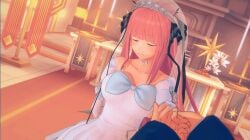 1boy 3d animated breasts cheating cheating_on_wedding_day cuckold cum cum_on_body cum_on_breasts cum_on_clothes cum_on_lower_body cum_on_upper_body dark-skinned_male dress facial female go-toubun_no_hanayome heart heart-shaped_pupils jewelry koikatsu_(medium) looking_at_viewer loving_it missionary nakano_nino netorare ntr recording ring sex silhouette symbol-shaped_pupils tongue tongue_out vaginal_penetration viewfinder wedding_band wedding_dress wedding_ring yuukis