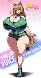 animal_ears animal_tail big_breasts bimbo blonde_hair breasts enormous_breasts gigantic_breasts happy hips hourglass_figure huge_breasts huge_hips huge_thighs hyper_breasts kyosuke_fujiwara large_breasts long_hair looking_at_viewer massive_breasts milf milk_engine thick_thighs thighs wide_hips