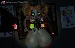 1girls 3d 3d_(artwork) alternate_version_available animatronic areola_slip areolae ass baby_(fnafsl) big_areola big_ass big_breasts big_butt blender breasts breasts_bigger_than_head circus_baby circus_baby_(fnaf) female female_only feversfm five_nights_at_freddy's glowing_eyes green_eyes hi_res huge_ass huge_breasts long_tongue looking_at_viewer nose_ring open_mouth pale-skinned_female pale_skin robot robot_girl rust scrap_baby scrap_baby_(fnaf) scrap_mommy scrap_mommy_(anthony_blender) sharp_teeth solo solo_female suggestive_look tagme tongue tongue_out topless voluptuous voluptuous_female