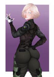 1girls albino ass big_ass iana_(rainbow_six) law-zilla looking_at_viewer rainbow_six rainbow_six_siege tagme tom_clancy