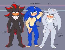 chest_tuft cuntboy flaccid intersex male_only rule_63 sega shadow_the_hedgehog silver_the_hedgehog silveroppai sonic_(series) sonic_the_hedgehog sonic_the_hedgehog_(series) tagme text toe_claws white_fur