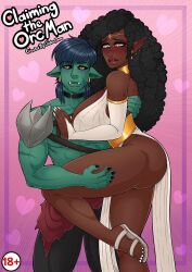 1boy 1boy1girl 1girls ass big_ass big_breasts breasts brown-skinned_female brown_body brown_skin bust busty chest comic cover_page curvaceous curvy curvy_figure dark-skinned_female digital_drawing_(artwork) digital_media_(artwork) female female_focus gatorchan green-skinned_male green_body green_skin hips hourglass_figure huge_ass huge_breasts humanoid kardan_(gatorchan) large_ass large_breasts legs lips long_ears male male/female mature mature_female nessa_(gatorchan) orc orc_male original original_character original_characters slim_waist straight thick thick_hips thick_legs thick_thighs thighs voluptuous waist wide_hips