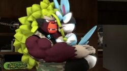 3d anal anal_sex animated anthro_on_anthro eeveelution femboy gay huge_breasts ironhawk liam_(ironhawk) male male/male male_only male_penetrated male_penetrating mp4 no_humans plap pokémon_(species) pokemon pokemon_(species) pokephilia rillaboom shorter_than_30_seconds shorter_than_one_minute size_difference sound sylveon tagme video