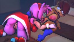 2girls 3d amy_rose anthro big_ass big_breasts boots chill407 cunnilingus female furry oral oral_sex pink_fur sally_acorn sega self_upload sfm sonic_(series) sonic_the_hedgehog_(archie) sonic_the_hedgehog_(series) source_filmmaker yuri