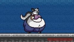 animated balloon_inflation big_belly big_breasts breasts furry inflation mp4 music solo sound sound_effects tagme tehtt123 thick_thighs video wide_hips