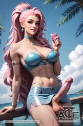 seraphine (league of legends) from league of legends by taceee
