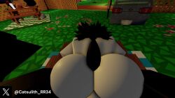 1boy 1girls 3d animated big_breasts black_hair catsulithr34 doggy_style hat legs_up nude reference_image request roblox roblox_avatar roblox_studio robloxian self_upload table tagme video