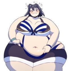 1girls bbw belly belly_overhang big_belly big_breasts breasts fat fat_arms fat_belly fat_female fat_fetish fat_thighs fat_woman hololive hololive_english hololive_english_-council- hololive_english_-promise- hyper_belly large_breasts mochiistar obese obese_female ouro_kronii overweight overweight_female ssbbw tagme thick_thighs thighs virtual_youtuber vtuber weight_gain wide_hips