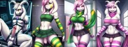 ai_generated asriel_dreemurr bimbofication brainwashed brainwashing castrated eunuch feminization hypnosis neutered tagme undertale undertale_(series)