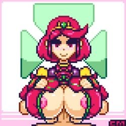 pyra from nintendo by countmoxi