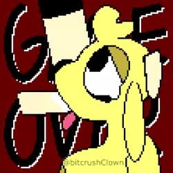 animal_crossing animated anthro bitcrushclown breasts canine crying deep_throat eye_contact fellatio furry game_over hand_on_head human_on_anthro isabelle_(animal_crossing) looking_at_partner mp4 nintendo on_knees oral oral_sex penis pixel_art rape sound tongue_out video white_penis year_request