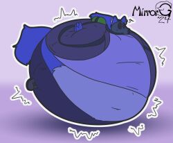 big_ass blueberry_inflation bubble_butt huge_ass mirrorgs sunken_limbs thick_thighs wide_hips