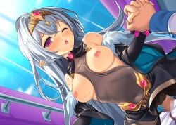 gray_hair kamihime_project_r medium_breasts sex tagme