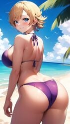 ai_generated igawa_sakura large_breasts swimsuit taimanin_(series)