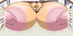 ahe_gao areola ben_10 bigger_than_life breast_expansion chounyuu giantess gwen_tennyson huge_areolae huge_breasts hyper_areola hyper_breasts hyper_butt lactation magic milking orange_hair pleasure_face spellbook valerya5