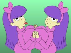 sherri mackleberry from the simpsons by godalmite