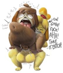 digby (animal crossing) from animal crossing by oogabutt