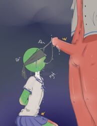 2boys blindfold bondage countryhumans crossdressing femboy girly hands_behind_back male_only mexico mexico_(countryhumans) peru peru_(countryhumans) tagme tied_up trap