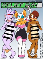 blaze the cat from sega by anonymous artist