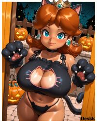 princess daisy from halloween by deskk