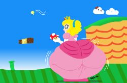 princess peach from mario (series) by ryebread005