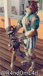 3d 3d_(artwork) anthro blender blender_(software) brother brother_and_sister epic_games fellatio forced fortnite incest incest_(lore) meow_skulls meow_skulls_(fortnite) meowscles meowscles_(fortnite) outdoors public r4nd0m_l4d self_upload sibling siblings sister twitter_link