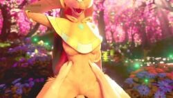 3d_animation animated anthro anthro_focus anubis_(pal) areola armpit armpit_crease armpits bodily_fluids breast_grab breasts cowgirl_position cum cum_in_pussy cum_inside female furromantic_(modeler) opusnine palworld pocketpair sound tagme video