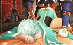 16:10_aspect_ratio 2boys all_fours anal androgynous animated ass audiohobby bed blush bottomless clothing doggy_style extremely_large_filesize gloves green_hair h264_(codec) has_audio indoors large_filesize loop lying male male_moaning maledom malesub mikleo_(tales) moaning mp4 multiple_boys multiple_males on_stomach penis pillow purple_eyes seamless_loop sex shailo sorey_(tales) submissive tagme taken_from_behind tales_of_(series) tales_of_zestiria thrusting trap video yaoi