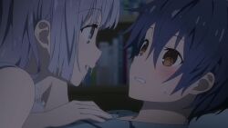 16:9_aspect_ratio 1boy 3girls all_fours animated ass assertive assertive_female babydoll bangs bed bedroom big_breasts black_babydoll black_clothes black_panties black_underwear blanket blue_hair blush breasts brown_eyes cleavage clothing cowgirl_position date_a_live english_audio english_dialogue english_language female female_pervert fhd flower_hair_ornament foursome garter_straps h264_(codec) hair_between_eyes hair_ornament hairclip harem has_audio hd hd_(traditional) hiding hiding_in_bed hiding_in_blanket high_resolution honjou_nia huge_breasts itsuka_shido izayoi_miku large_breasts lingerie male medium_breasts mp4 multiple_females multiple_girls nightgown on_bed on_top orgy orgy_sex pajamas panties penis pervert pervert_female perverted posterior_cleavage purple_hair ready_for_sex ready_to_fuck screen_capture short_hair sidelocks sleepwear small_breasts smile straight tagme thighs tobiichi_origami under_covers underwear underwear_only video wanting_cock wanting_sex white_babydoll white_hair white_panties white_underwear