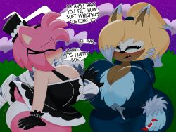 amy rose from halloween by 3barts