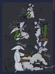 2025 anal animal_genitalia animal_penis anthro anus bedroom_eyes blush bodily_fluids condom cuddling cum cum_while_penetrated digital_media_(artwork) duo english_text equid equine equine_anus equine_genitalia equine_penis feral genital_fluids genitals hasbro heart_symbol hi_res kissing male male/male male_only mammal miteling multicolored_body my_little_pony narrowed_eyes penetration penis quadruped rockpankake roi_(rockpankake) seductive sexual_barrier_device text tongue tongue_out two_tone_body typing white_body zebra