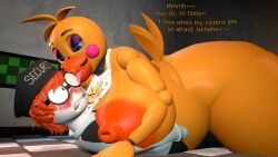 toy chica (fnaf) from five nights at freddy's by vorthomas82