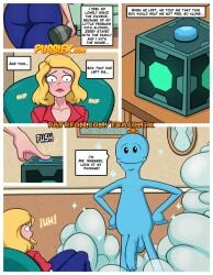 beth smith from rick and morty by eba comix