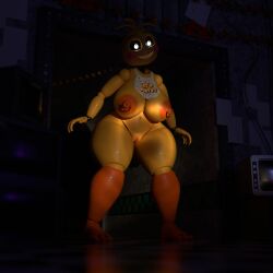 toy chica (fnaf) from five nights at freddy's by alphasoup
