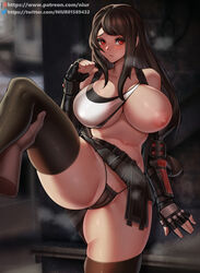 tifa lockhart from final fantasy by niur