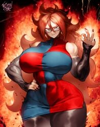 android 21 from dragon ball by thegoldensmurf