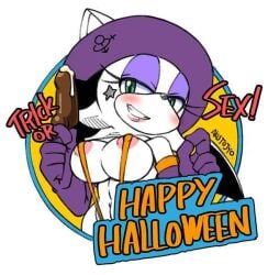 rouge the bat from halloween by tojyo