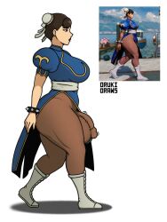 chun-li from fatal fury by orukidraws