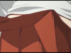 animated ass ass_focus big_ass black_hair breasts dressing gif japanese_clothes light-skinned_female light_skin lowres miko nipple nipples open_clothes open_shirt queen's_blade qvga screencap tomoe wet