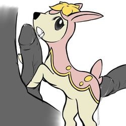 cum deer deerling furry nintendo pokémon_(species) pokemon pokemon_bw sildre