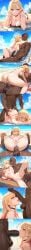 1boy 1girls ahe_gao ai_generated anal anal_sex balls beach beach_sex bent_over big_breasts big_penis bikini bikini_removed blonde_hair blowjob blur_censor blush censored choker comic_strip cum cum_in_ass cum_in_pussy cum_inside cum_leaking cum_overflow cum_overflowing dark-skinned_male dark_skin doggy_style faceless_male fellatio female fit_female from_behind full_color heart heart-shaped_pupils kissing kitagawa_marin legs_held_open licking_penis long_hair looking_at_viewer male mosaic_censoring multiple_positions muscular muscular_male naked nude nude_female nude_male ocean orgasm orgasm_face penis_on_face penis_on_head pink_eyes reverse_suspended_congress saliva saliva_trail sex smiling sono_bisque_doll_wa_koi_wo_suru spoon_position spooning spread_legs straight_sex sunny toned_female vaginal_penetration vaginal_sex waifulover