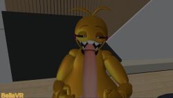 3d animated bellavr big_breasts blowjob blowjob_pov breasts color colored five_nights_at_freddy's five_nights_at_freddy's_2 hyper hyper_breasts light-skinned_male light_skin looking_at_viewer looking_pleasured metal_tongue monster monster_girl mp4 nipple nipples pov round_breasts sound tagme tall tall_female taller_female taller_girl tongue tongue_out tongue_out_blowjob toy_chica toy_chica_(cyanu) toy_chica_(fnaf) video vr vr_media vrchat vrchat_avatar vrchat_media vrchat_model