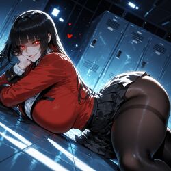 jabami yumeko from kakegurui by miyuai