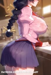 ai_generated ass_bigger_than_head bakemonogatari big_breasts big_breasts big_butt breasts_bigger_than_head busty commission curvaceous female hanekawa_tsubasa heavenly_ass huge_ass huge_breasts large_ass large_breasts monogatari_(series) patreon patreon_url patreon_username sinderellaart thick thick_ass thick_legs thick_thighs voluptuous voluptuous_female