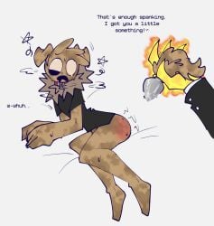 burned crying crying_with_eyes_open gay leash leashed_male mercury_(solarballs) non-human pain slap_mark solarballs spank_marks spanking sun_(solarballs) tagme theredmist9 toony